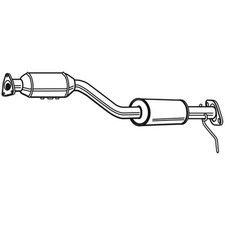 WALKER Katalysator passend für Mazda RX-8 SE FE 1.3 Euro 4 (D4) mit Anbauteilen