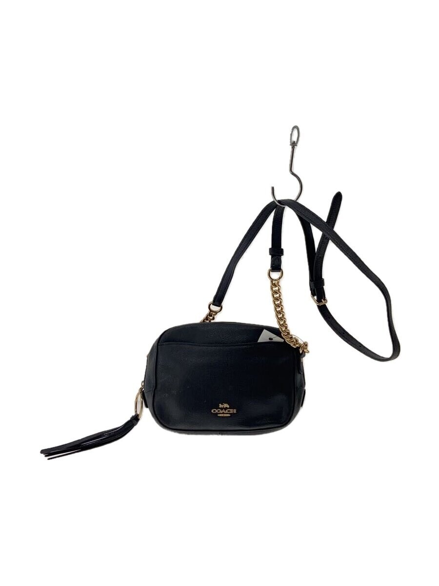 COACH Black Solid Color Shoulder Bag 294111