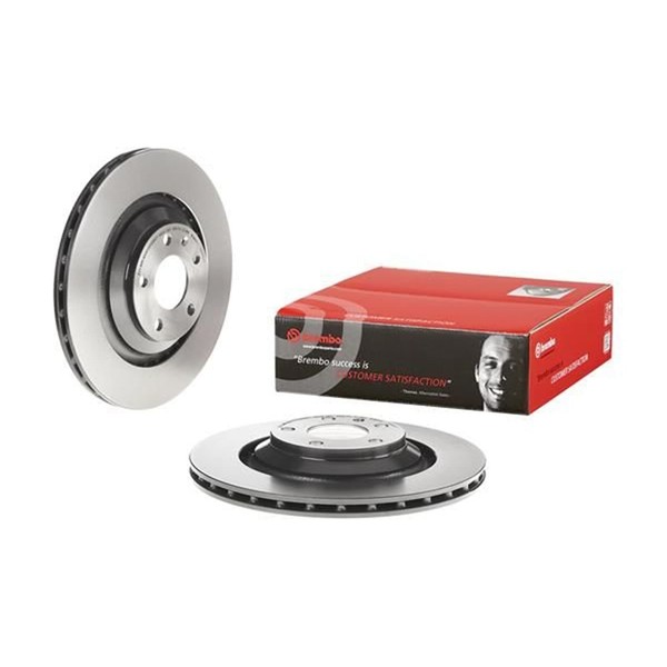2X Brembo Bremsscheiben 330Mm InnenbelÜFtet Hinten Passend FÜR Audi A6-image