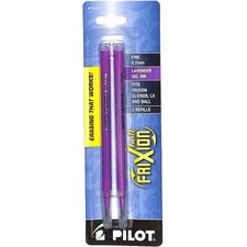 Pilot Frixion Erasable Gel Pen Refills Lavender Pack Of 2 Write And Create Fe...