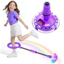 Skip Ball Toy for Girls Ages 6-10,Girl Birthday Gifts,3 Fun Purple