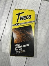 Ground Clamp, 500 A, 1/2 in Stud Connection, Steel Esab Welding Tweco SGC500