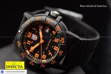 Luminox Sea Turtle Giant 44mm Quartz Black and Orange Men's Watch