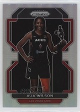 2022 Panini Prizm WNBA Silver Prizm A'ja Wilson #128 11ba