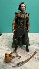 Custom Kitbashed Loki Marvel Legends 6” action figure Avengers With Scepter