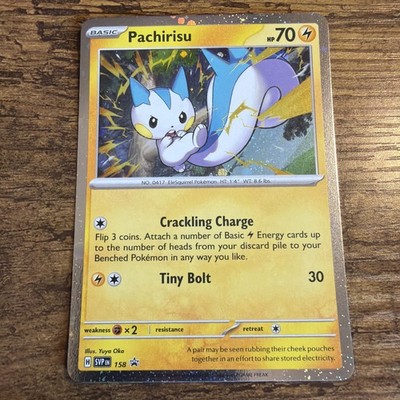 Pachirisu 158 Sv: Scarlet & Violet Promo Cards Cosmos Holo