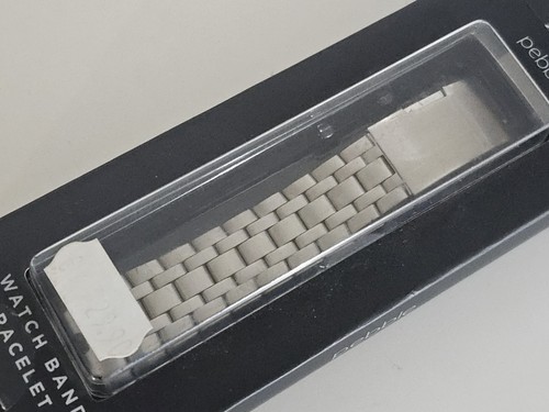 Pebble Steel Watch Band Bracelet - Cinturino Smartphone Pebble Model 401 - 22mm - Zdjęcie 6 z 6