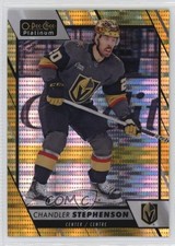 2023-24 O-Pee-Chee Platinum Seismic Gold 50/50 Chandler Stephenson #133 12wr