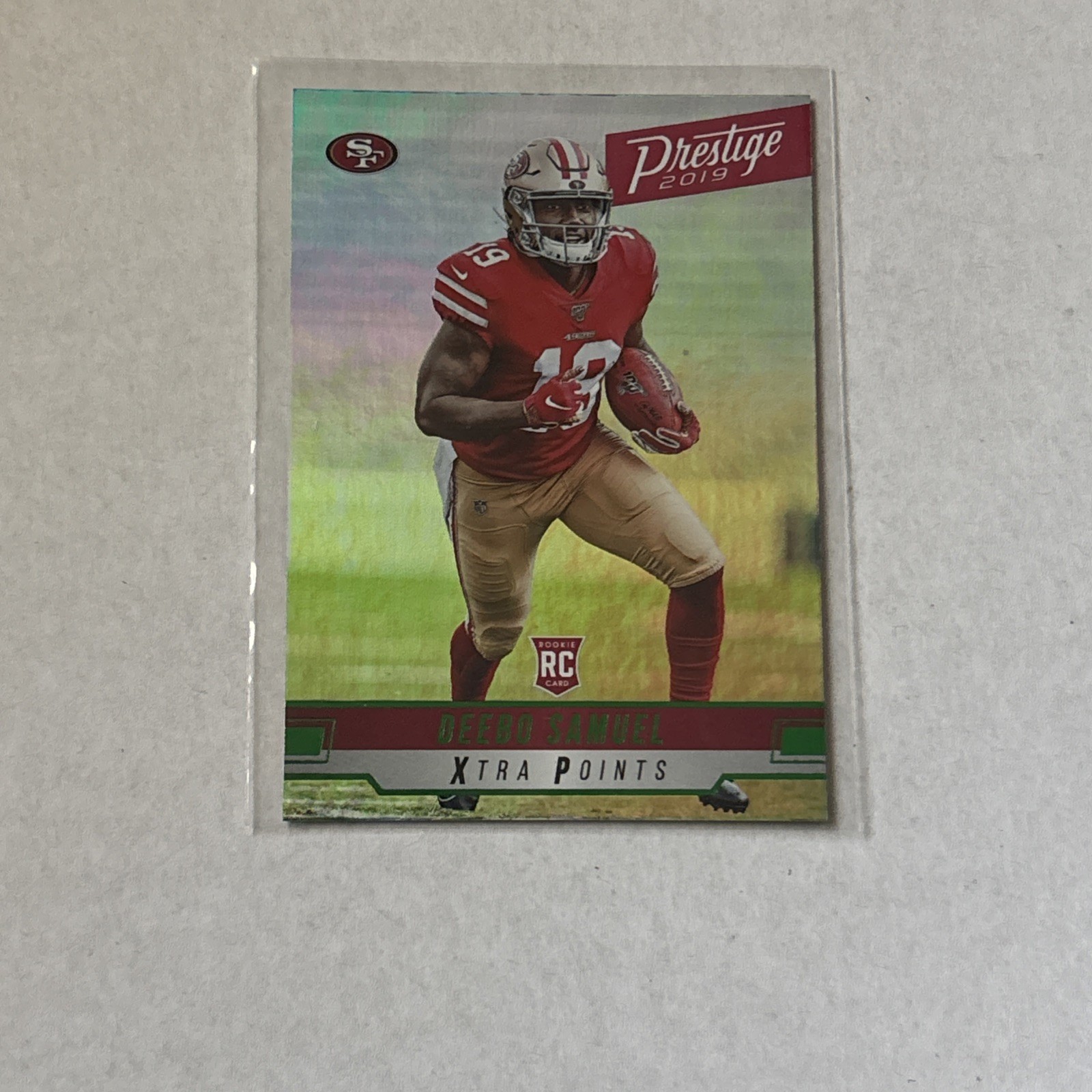 2019 Panini Prestige Xtra Points Green Deebo Samuel #217 49ers RC