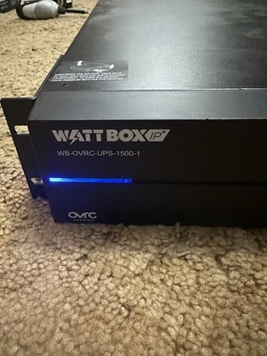 WATTBOX UPS WB-OVRC-UPS-1500-1 1500VA BATTERY - Tested 25% Battery