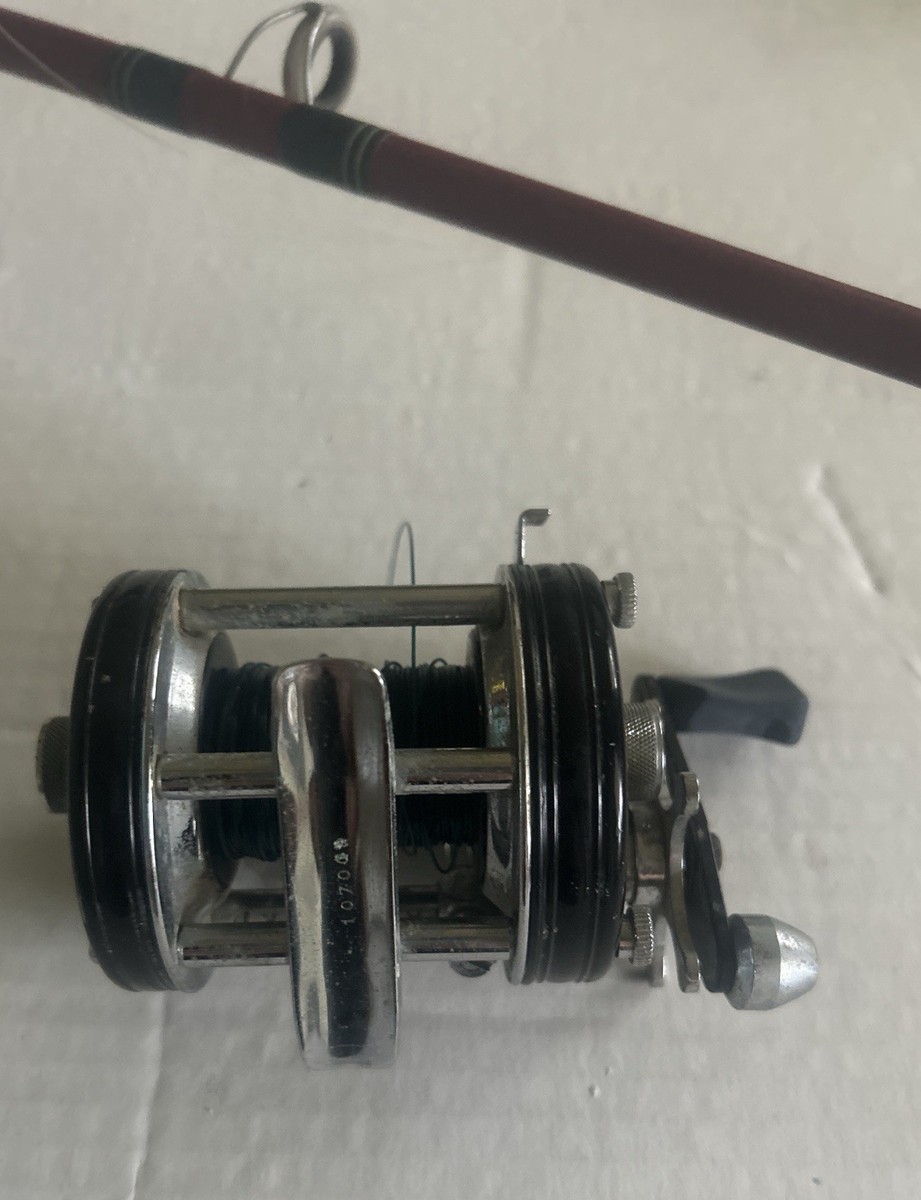 Vintage 70s ABU Garcia AMBASSADEUR 6000C Bait Casting Fishing Reel