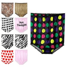 Womens Mens Panties Funny Joke Gag Gift Big Mom Undies Pranks Briefs Oversized