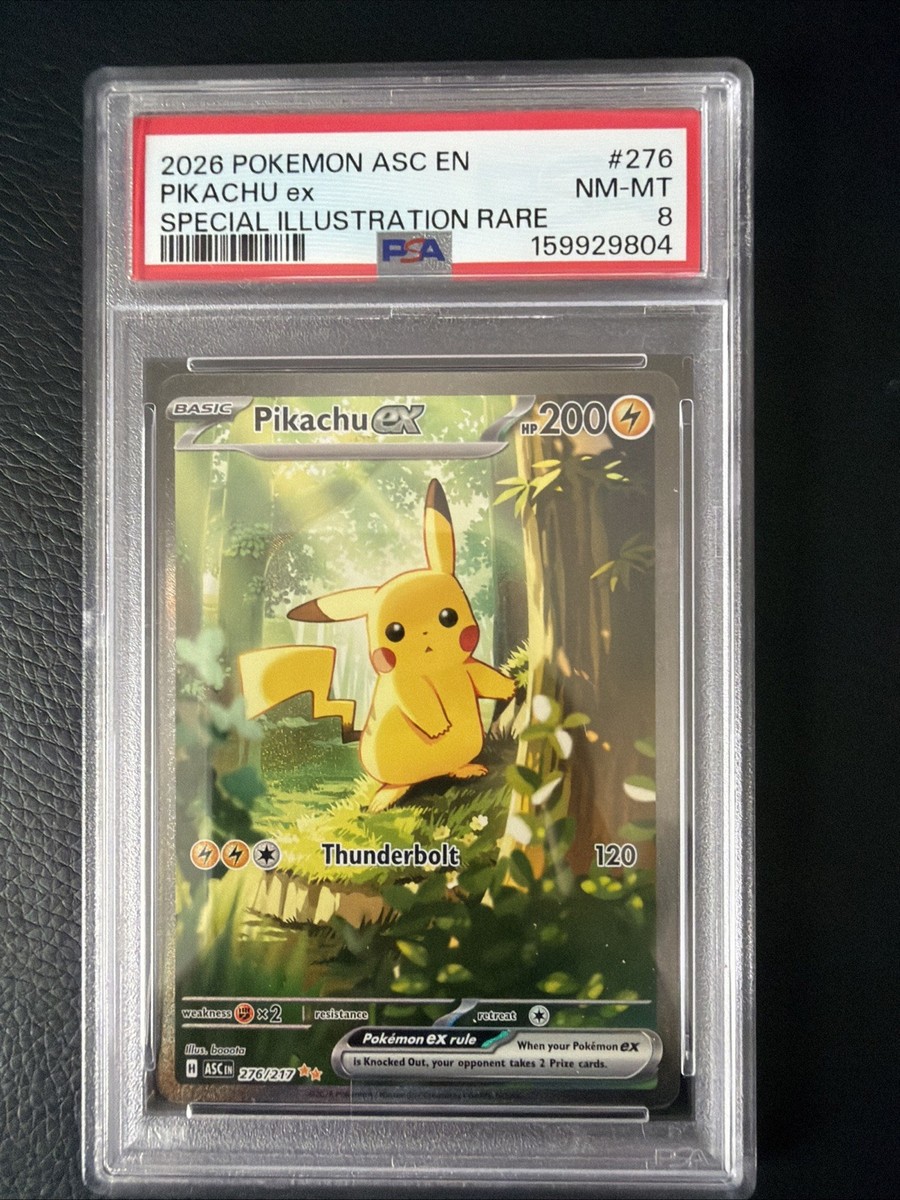 Pikachu ex 276/217 Me: Ascended Heroes Holo for sale online | eBay