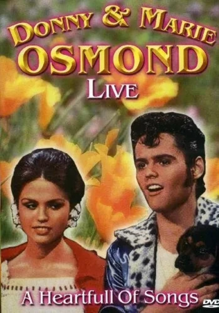 Donny & Marie Osmond Live : A Heartfull Of Songs DVD FREE SHIPPING