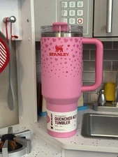 Stanley X Target Exclusive Valentine’s Day 2025 Sweet Hearts 40oz Tumbler - Pink