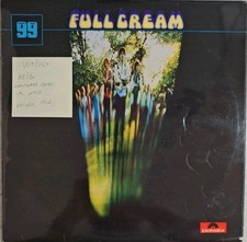 Cream Full Cream Vinyl Record VG+/VG+ 2447010 1966