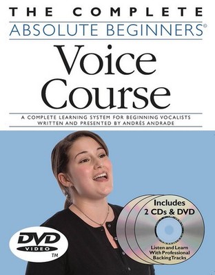 Complete Absolute Beginner Voice Course Singing Video Lessons Book 2 CD DVD