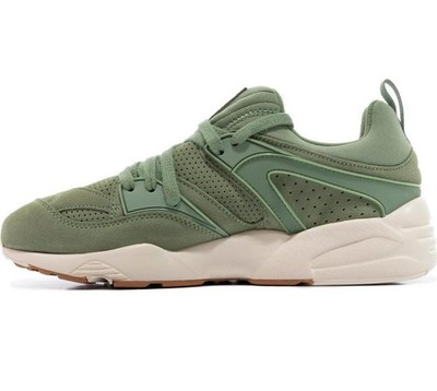 Puma Blaze Of Glory MMQ Dusty Green Desert Tan Light Beige 38860102 Shoe Trainer