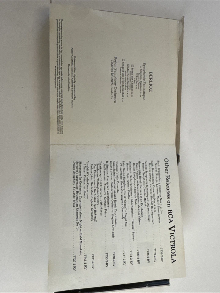 Berlioz: Symphonie Fantastique audio cd Very good Foto 4 de 4