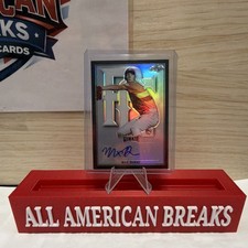 Leaf Perfect Game All-American Classic Max Debiec #BA-MD1 Metal Black /15 Rookie