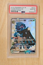 2019 POKEMON SUN & MOON HIDDEN FATES #SV47 FULL ART/DECIDUEYE GX PSA 10 on eBay