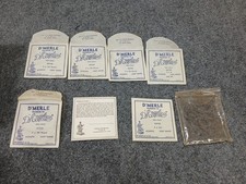 D'MERLE D'Angelico Vintage Guitar Strings Set Of 5 And An Empty Envelope
