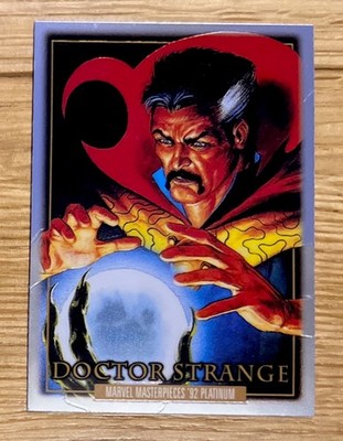2024 SKYBOX Marvel Masterpieces Platinum Card #24 DOCTOR STRANGE Mint Karte!