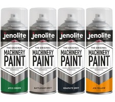 Jenolite Scuff Resistant Machinery & Lawnmower Paint - 400ml Spray
