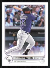 2022 Topps Update #US110 Elehuris Montero RC