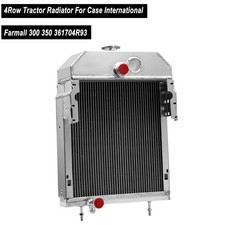 4row Tractor Radiator Fit Case International Farmall 300 350 361704r93
