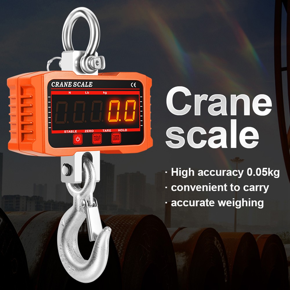 Digital LCD Display Crance Scale High Load Portable Industrial Electronic Heavy