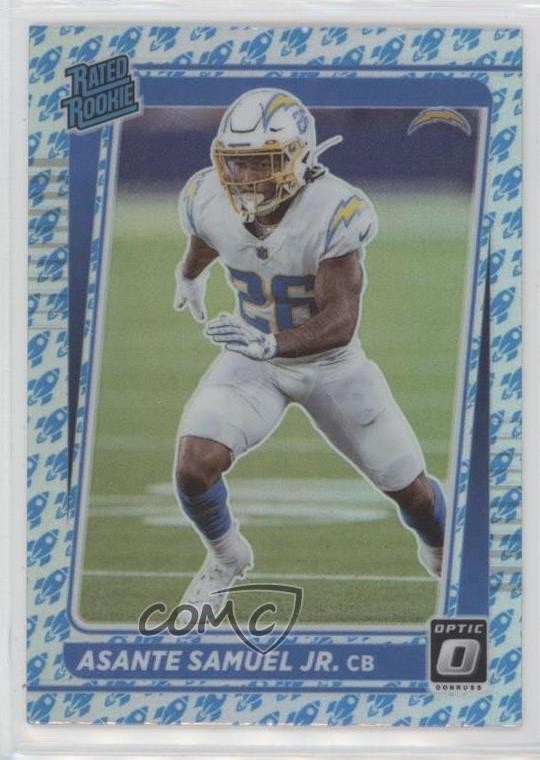 Asante Samuel Jr. Panini Donruss Optic #272 Rocket