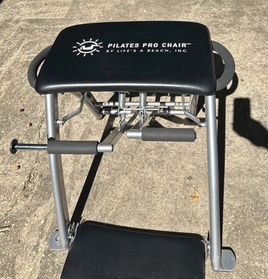 Malibu Pilates Pro Chair by Life's a Beach Adjustable Portable