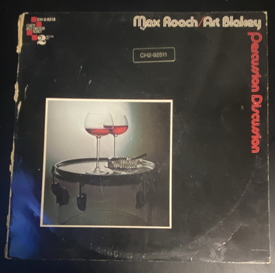Art Blakey / Max Roach Percussion Discussion Chess CH-2-9218 LP 1984 Jazz