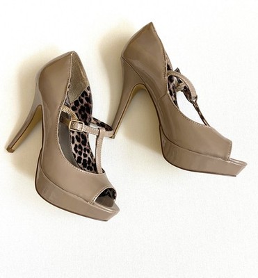 Fergalicious by Fergie Excited Nude Patent pump
