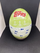 Topps 25/26 Green Easter Egg Soccer Tin Brand New Factory Sealed