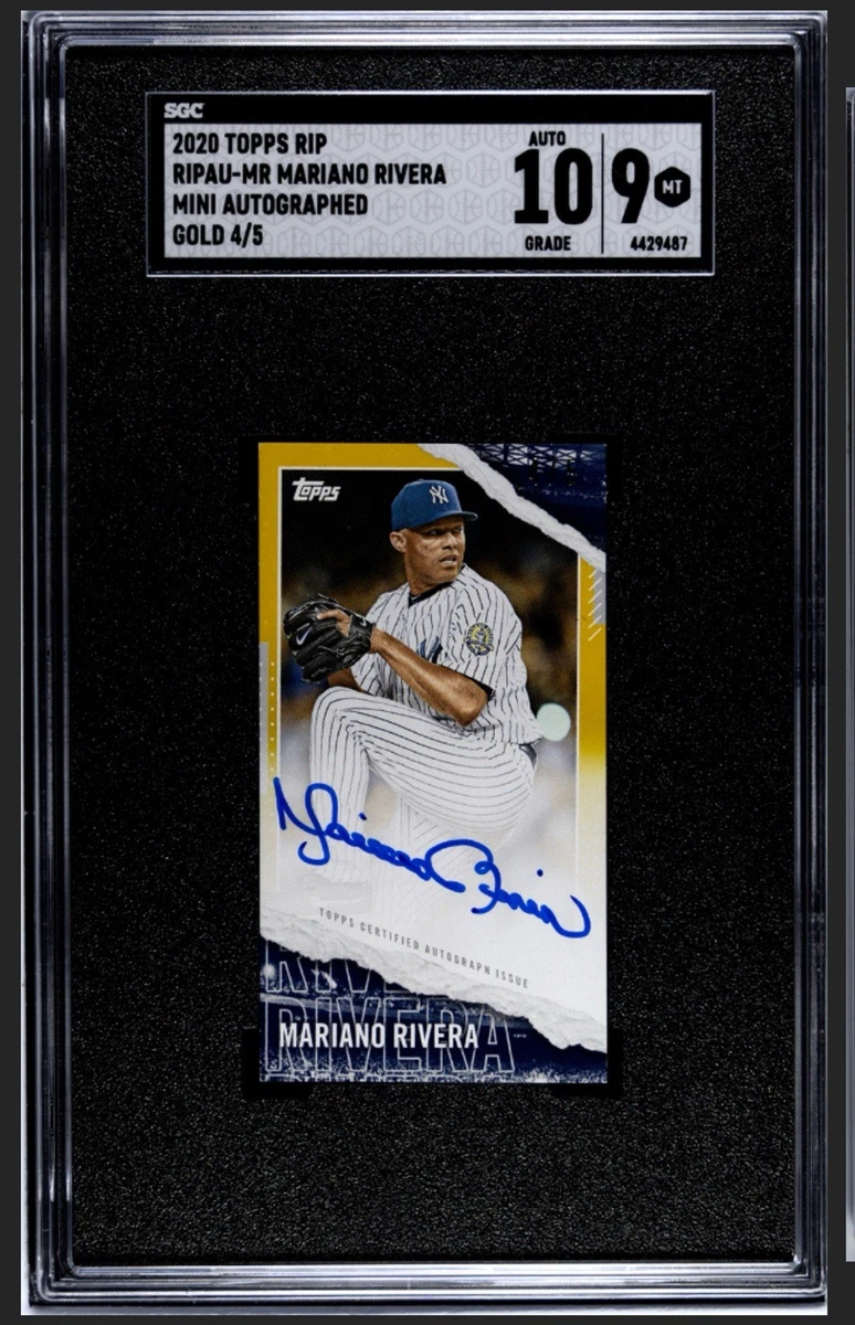 MLB Mariano a サインカード MLB Mariano a サインカード MLB Mariano