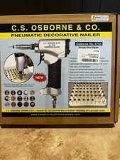 C.S. Osborne Co. No. 6750 - Pneumatic Decorative Nailer upholstery furniture