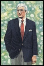 Jim Finks 1995 Goal Line Art Hall of Fame #176 Bears