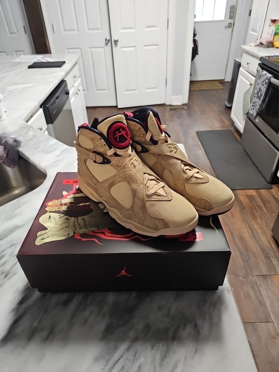 Size 9 - Rui Hachimura x Air Jordan 8 Retro SE Black Samurai
