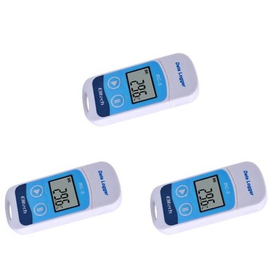 5X  RC-5 HochpräZiser Digitaler USB Temperaturdatenlogger für Lagerl3837