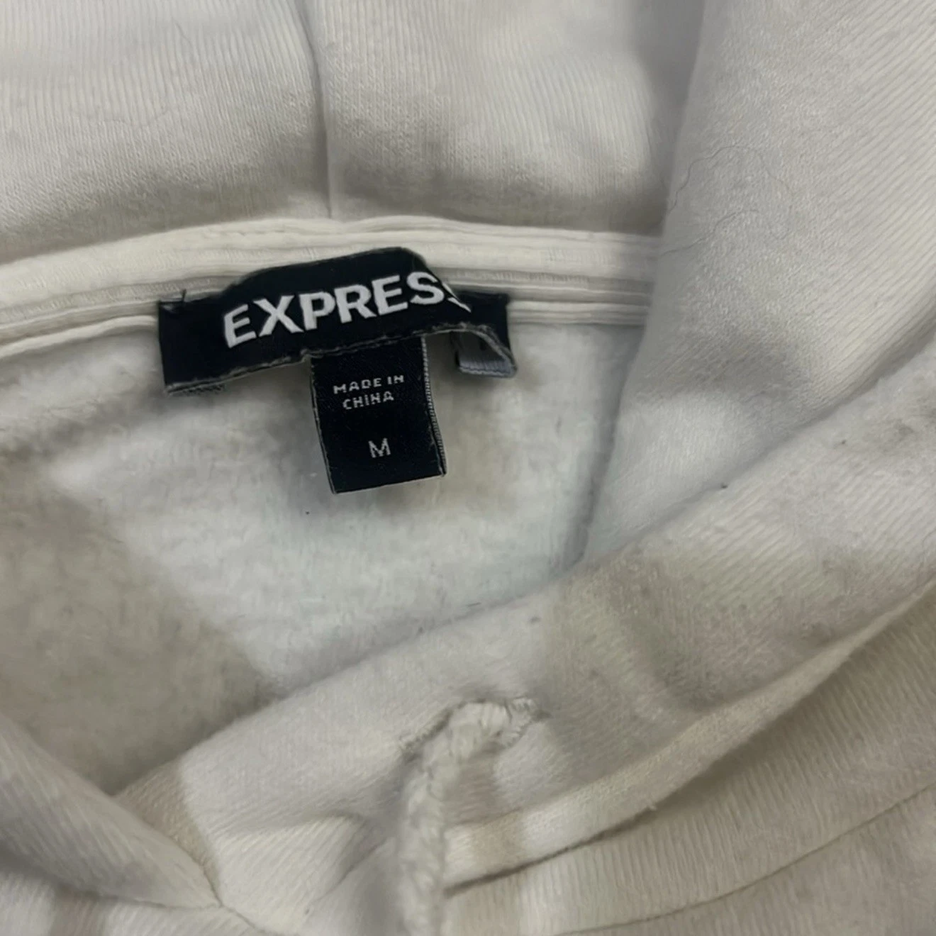 OFF WHITE Felpa con cappuccio Express