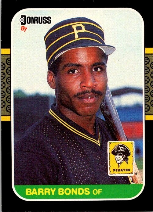 1987 Donruss Barry Bonds #361 RC