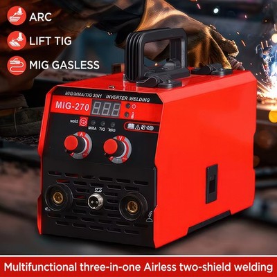 30-270A Schweißgerät MIG/MMA/TIG Handheld Schweißgerät 3In1 Welding Machine 220V