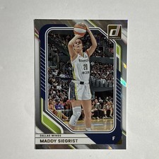 2025 Donruss WNBA Maddy Siegrist #20 Holo Parallel Dallas Wings
