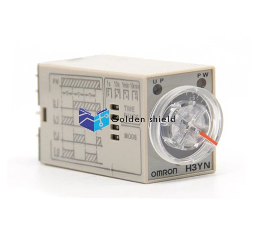 Omron H3YN-2 Time Relay 24VDC 1S 10S 1M 10M New