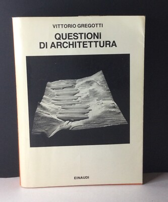 Vittorio Gregotti LITERATURFRAGEN Einaudi 1986