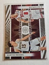 Austin Reaves & Alex Caruso - 2021-22 Illusions Rookie Reflections Insert Card