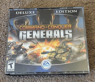 Command & Conquer Generals Deluxe Edition & Zero Hour Expansion (PC 2003) W/Code