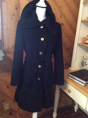black mohair coat